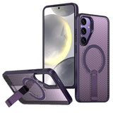 Honeycomb Cooling Magnetic Kickstand Case for Samsung