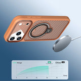 Full‑Cover Shockproof Magnetic Stand Case for iphone