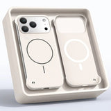 Ultra Thin Matte PC Frameless Magnetic Case for iphone