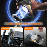Full‑Cover Matte Magnetic Shockproof Case for iphone