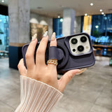 Magnetic Silicone Wrist Strap Kickstand Case for iphone