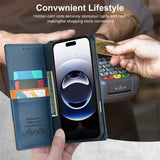 Leather Flip Wallet Card Holder Case for Samsung