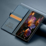 Leather Flip Wallet Card Holder Case for Samsung