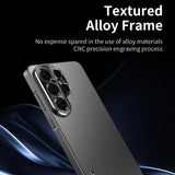 Full‑Cover Magnetic Alloy Frame Shockproof Case for Samsung
