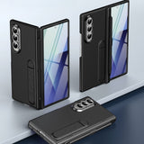 Shell‑Film Integrated Case for Samsung Z Fold, Built‑in Pen Slot & Hinge Protection