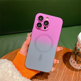 Gradient Magnetic Full Coverage Case for iphone