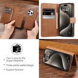 Shockproof Magnetic Removable Card Holder Case for iphone