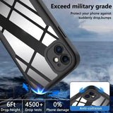 Clear Full‑Coverage Shockproof All‑in‑One Shell‑Film Case for iphone