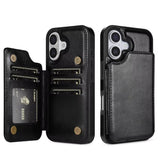 Wallet Magnetic Leather Case for iphone