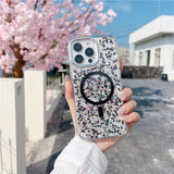Glitter Magnetic Full‑Cover Shockproof Case for iphone
