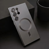 Soft Matte Magnetic Case for Samsung