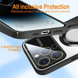 Full‑Cover Matte Magnetic Shockproof Case for iphone