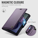 Leather Flip Wallet Stand Case for Samsung Z Fold