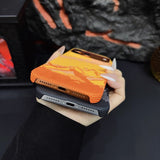 Ultra Thin Half Wrap Magnetic Case for iphone