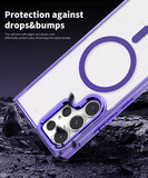 Clear Shockproof Magnetic Case for Samsung