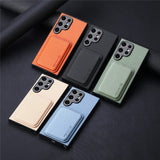 Anti-Drop Magnetic Card Holder Case for Samsung