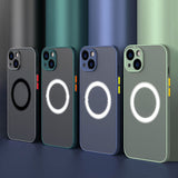 Magnetic Matte Shockproof Case for iphone