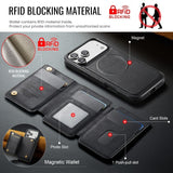 Magnetic Wallet Leather Case for iphone