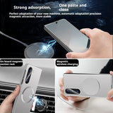 Magnetic Thin Matte Metallic Paint Case For Samsung Z Fold