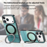 Magnetic Full Wrap Shockproof Rotatable Kickstand Case for iphone