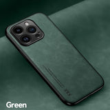 Magnetic Luxury Leather Case for iphone