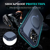 Shockproof Metal Magnetic Stand Case for iphone