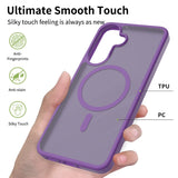 Soft Touch Magnetic Shockproof Case for Samsung