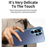 Full‑Cover Magnetic Alloy Frame Shockproof Case for Samsung