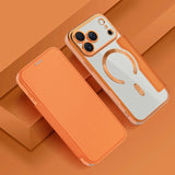 Magnetic Flip Shockproof Kickstand Case for iphone