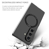 Magnetic Full-Cover Skin-Feel Matte Case for Samsung Z Fold
