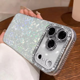 Glitter Shell Pattern Love Case for iphone