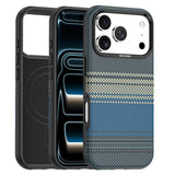 Magnetic Stripe Kevlar Texture Case for iphone