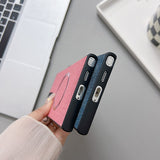 Shockproof Magnetic Fabric‑Texture Case for Samsung