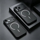 Original Nano Frosted Glass Magnetic Case for iphone