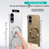 Matte Metal Thin Frameless Magnetic Case  for Samsung