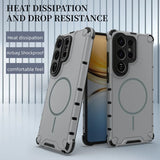 Anti-slip Bumper Armor Magnetic Case for Samsung