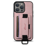 Leather Card Holder Stand Case for iphone
