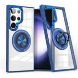 Magnetic Transparent Rotating Stand Case for Samsung