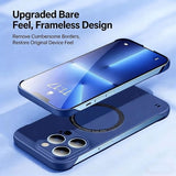Magnetic Ultra Thin Matte Frameless Case for iphone