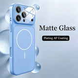 Original Nano Frosted Glass Magnetic Case for iphone