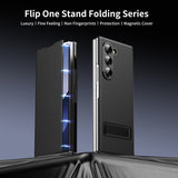 Full‑Cover Leather Flip Case with Stand for Samsung Z Fold