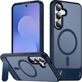 Magnetic Matte Skin‑Feel Shockproof Stand Case for Samsung