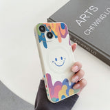 Creative Smiley Face Magnetic Shockproof Case for iphone