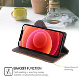 Magnetic Shockproof Leather Flip Kickstand Case for iphone