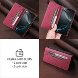 Shockproof Leather Flip Wallet Phone Case for Samsung