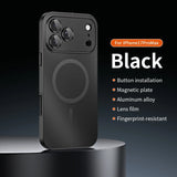 Magnetic Alloy Frame Case with Snap Lock for iphone