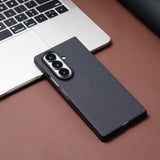 Magnetic Carbon‑Fiber Shell‑Film Integrated Case for Samsung Z Fold