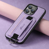 Leather Card Holder Stand Case for iphone