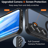 Shockproof Magnetic Matte Case for Samsung