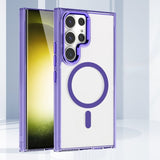 Clear Shockproof Magnetic Case for Samsung